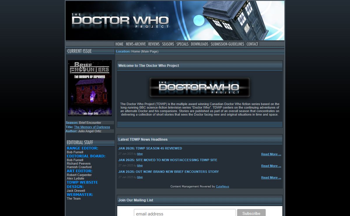 The Doctor Who Project