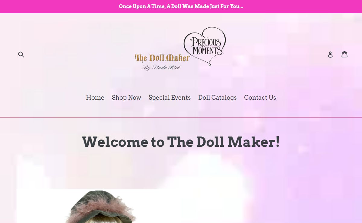 Precious Moments Dolls by The Doll Maker, Linda Rick