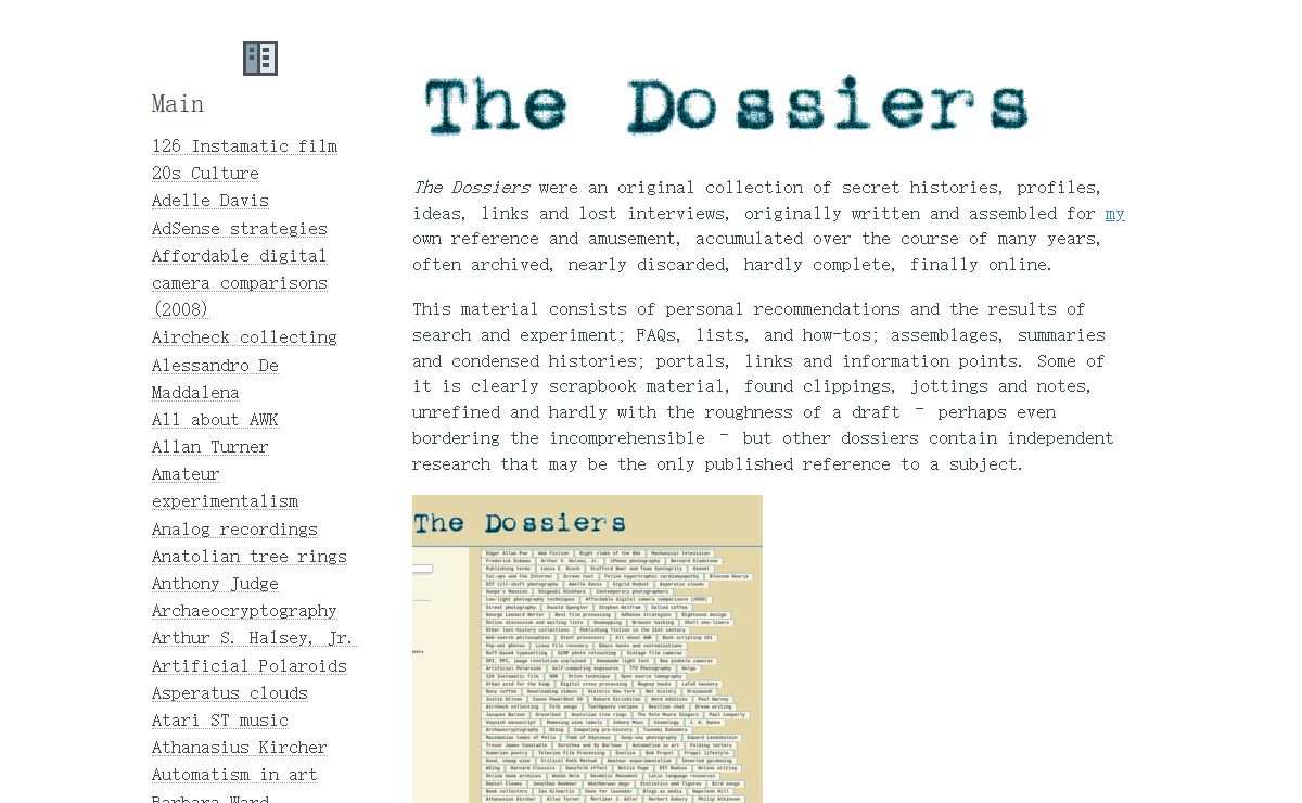The Dossiers