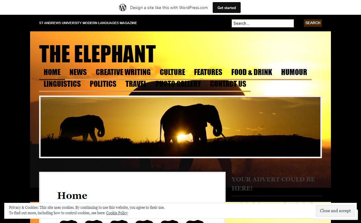 The Elephant | St Andrews University Modern Languages Magazine