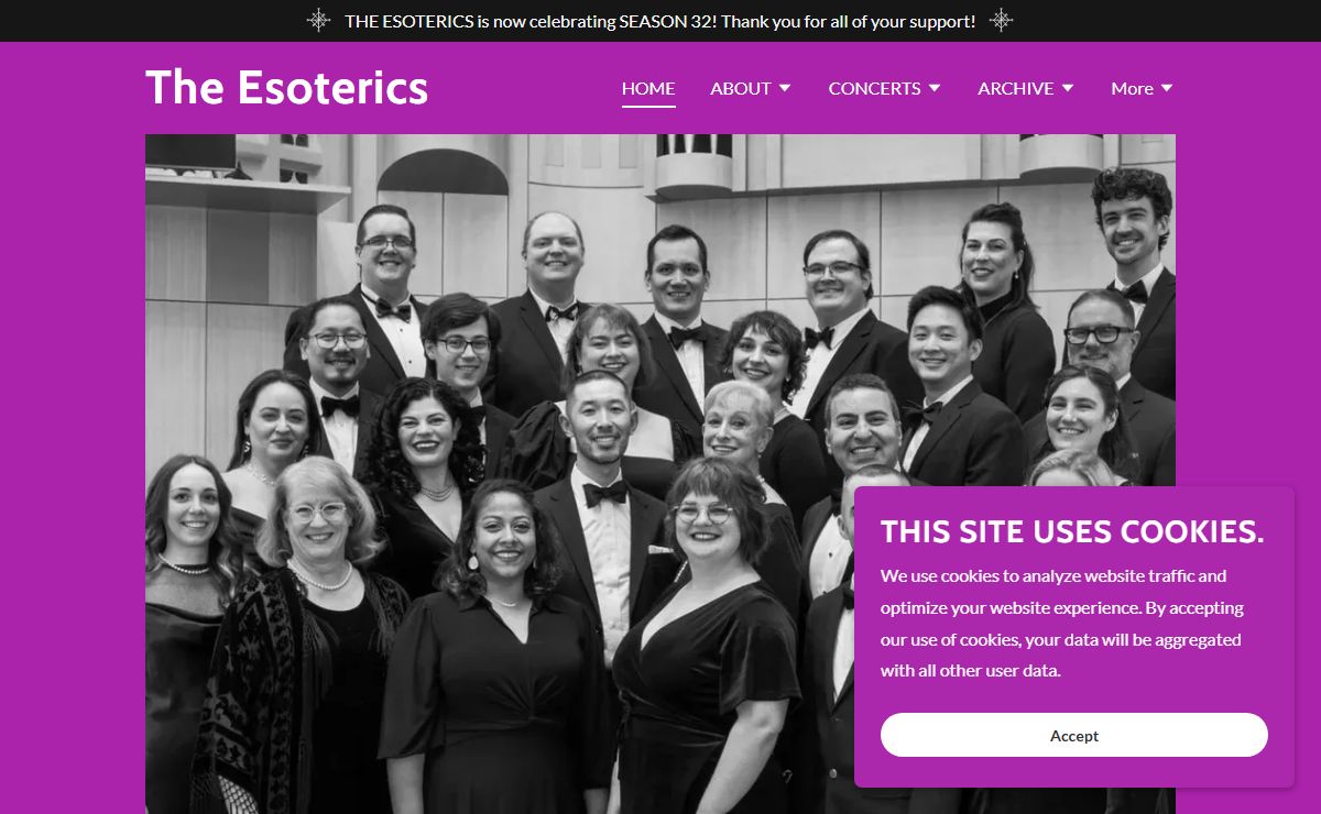 New Choral Music - The Esoterics