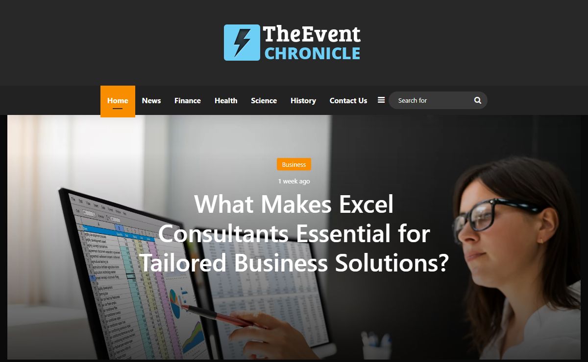The Event Chronicle - News Portal 2024