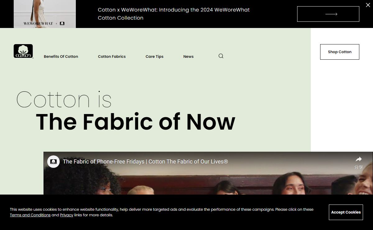 The Fabric of Our Lives | Cotton