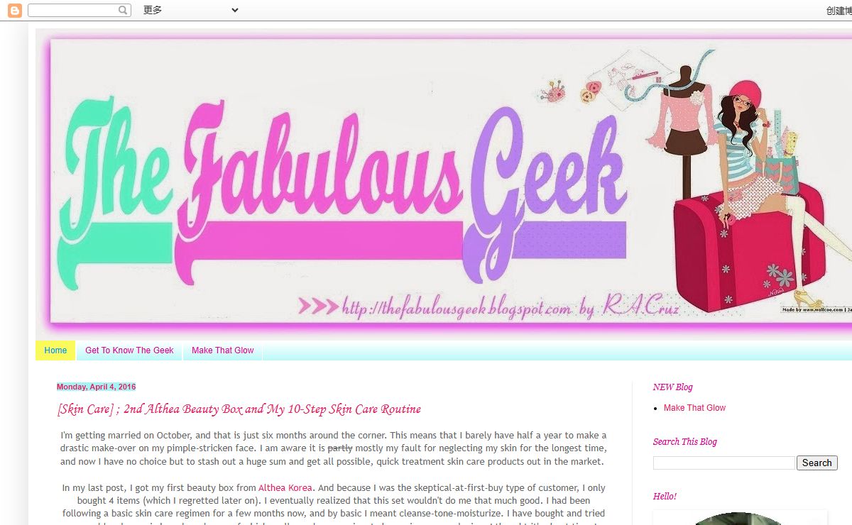 The Fabulous Geek