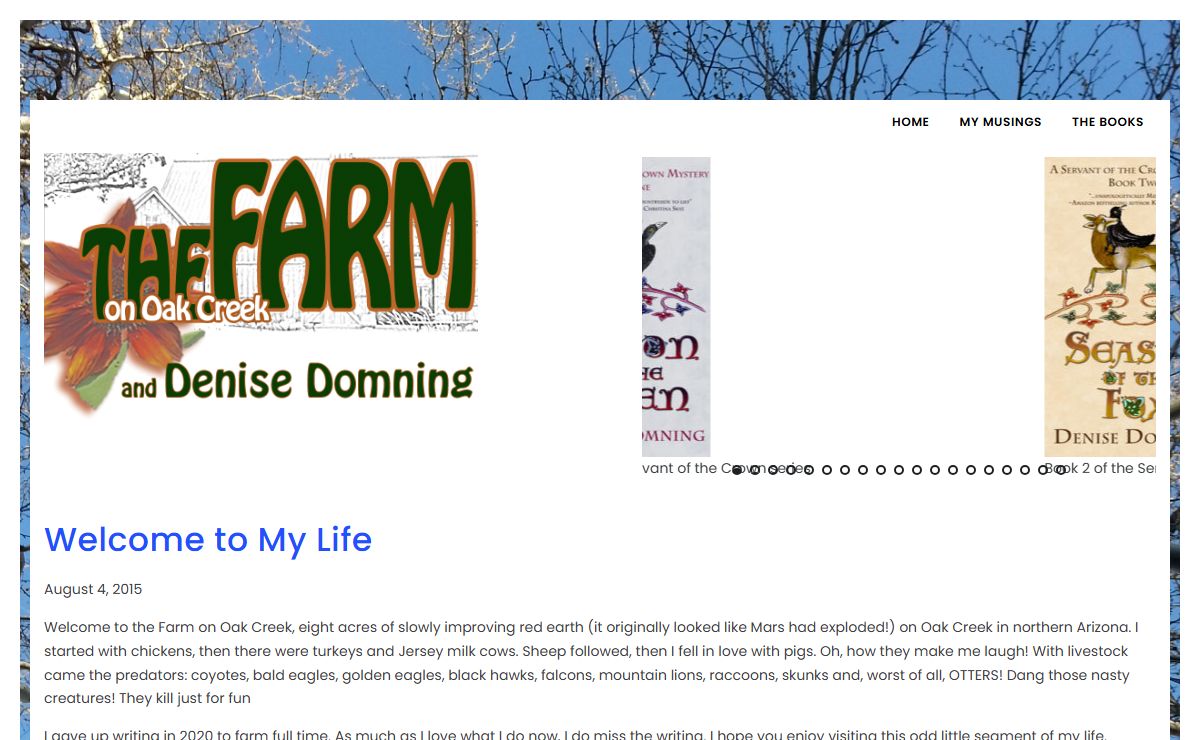Denise Domning and The Farm on Oak Creek