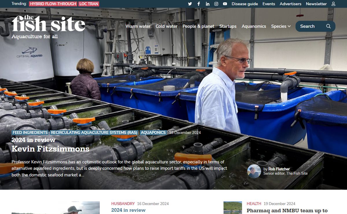 The Fish Site | Aquaculture for all