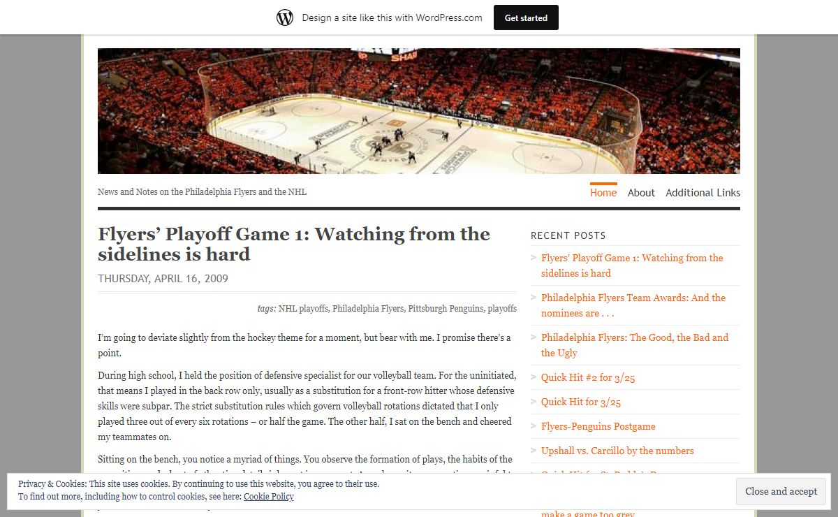 The Frozen Fan | News and Notes on the Philadelphia Flyers and the NHL