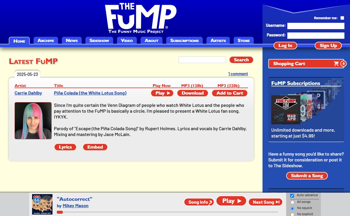 The FuMP - The Funny Music Project