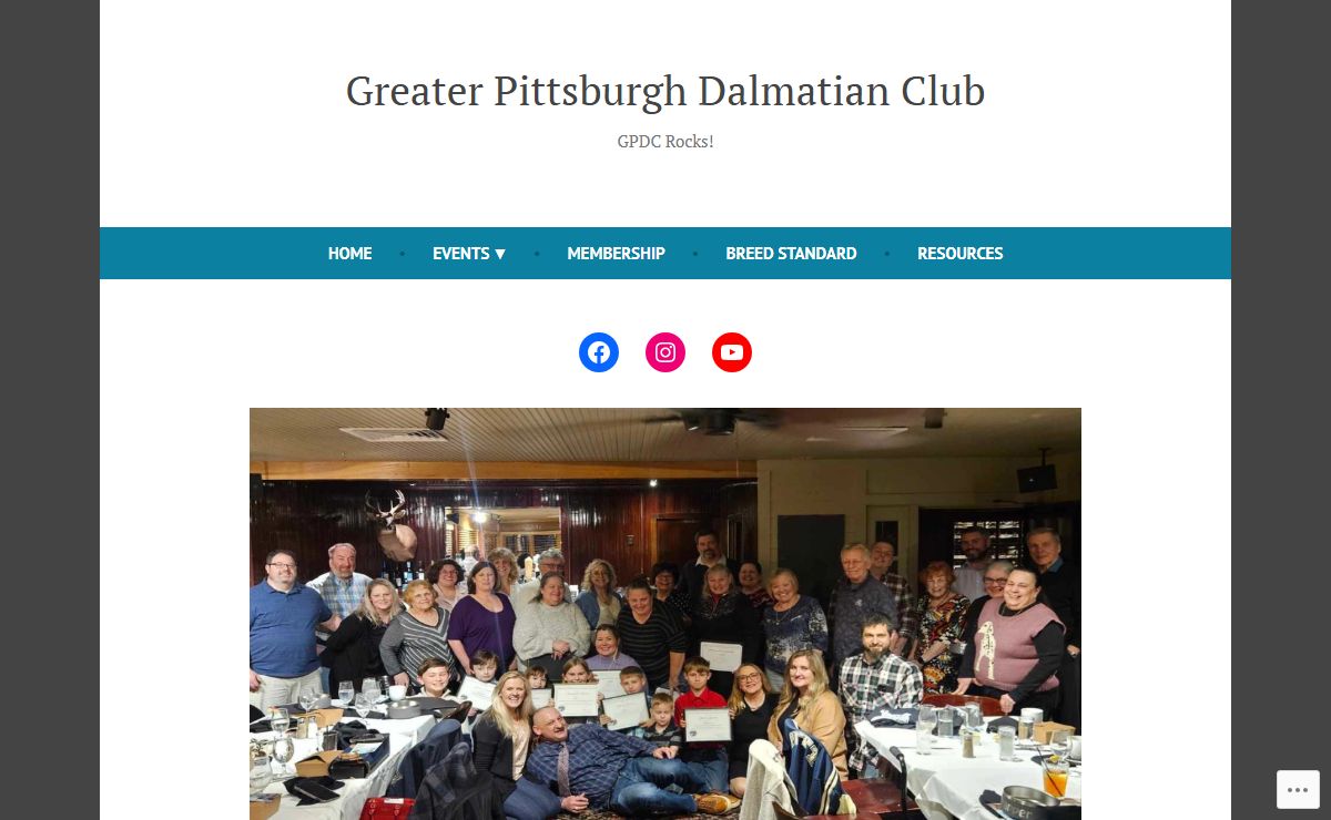 Greater Pittsburgh Dalmatian Club – GPDC Rocks!