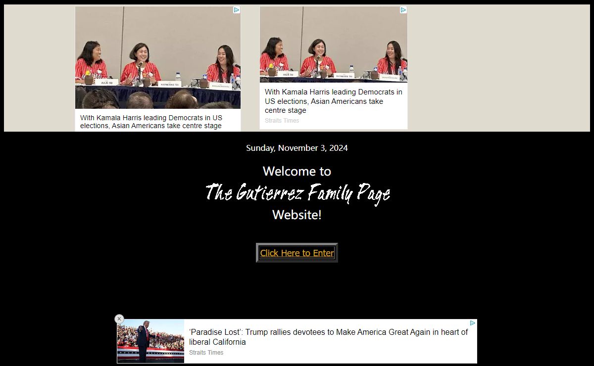 The Gutierrez Family Home Page