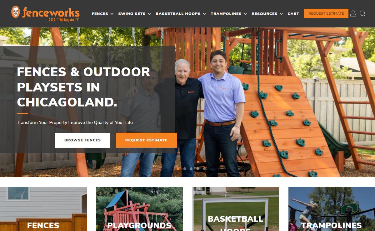 Fenceworks | Fences & Outdoor Playsets in Chicagoland