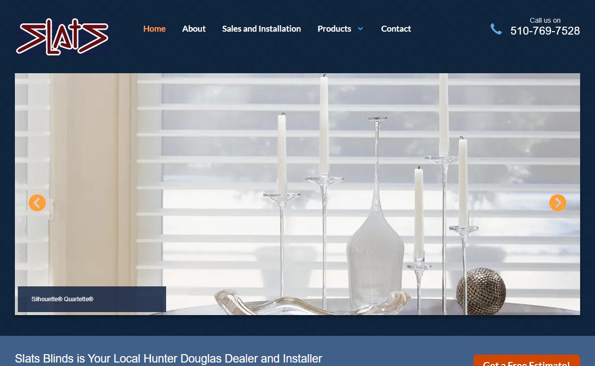 Slats Blinds | Window Treatments | Blinds Shades Alameda Oakland