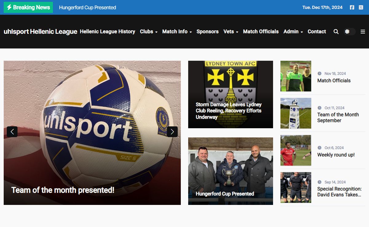 uhlsport Hellenic League