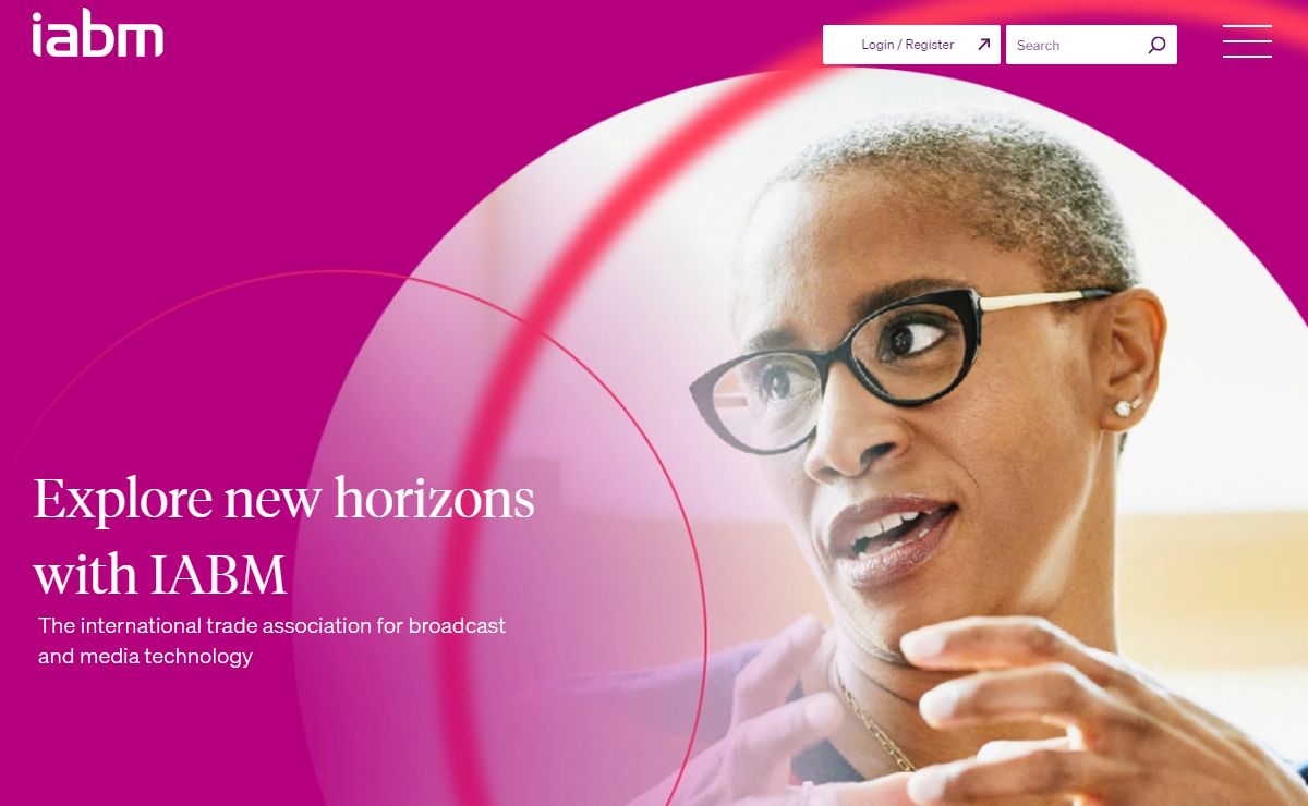 IABM International Trade Association for Broadcast and Media