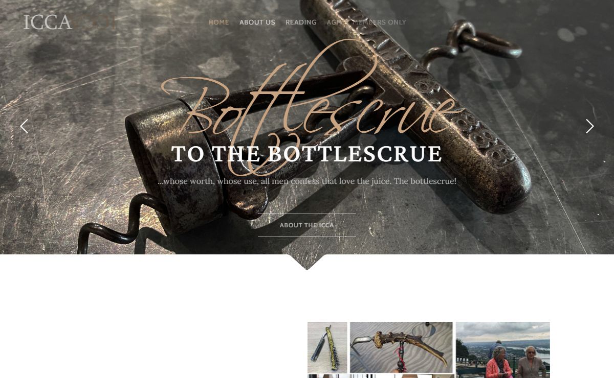The ICCA – The International Correspondence of Corkscrew Addicts