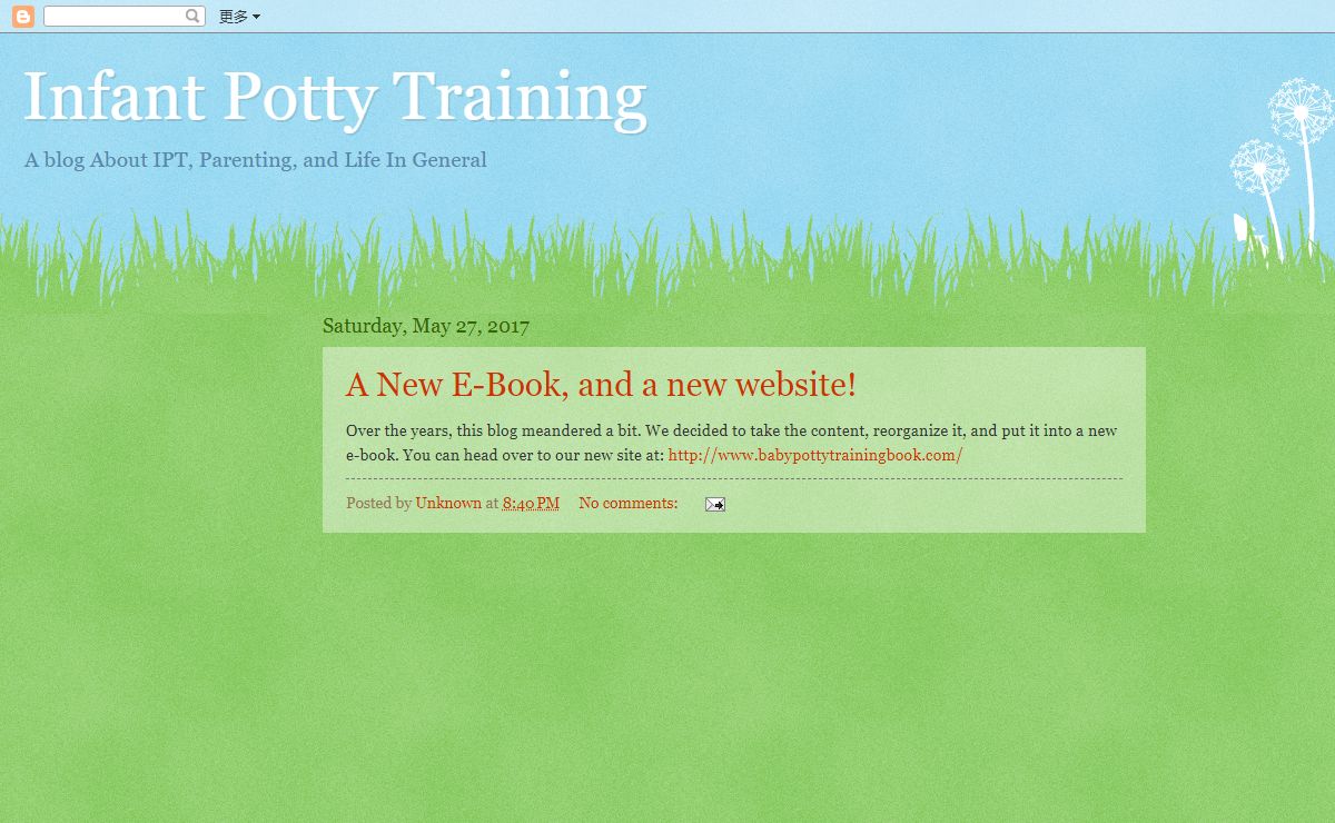 Infant Potty Training