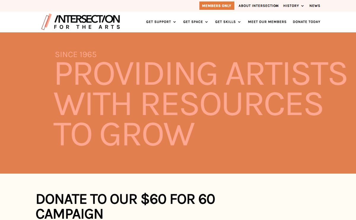 Home - Intersection for the Arts | San Francisco