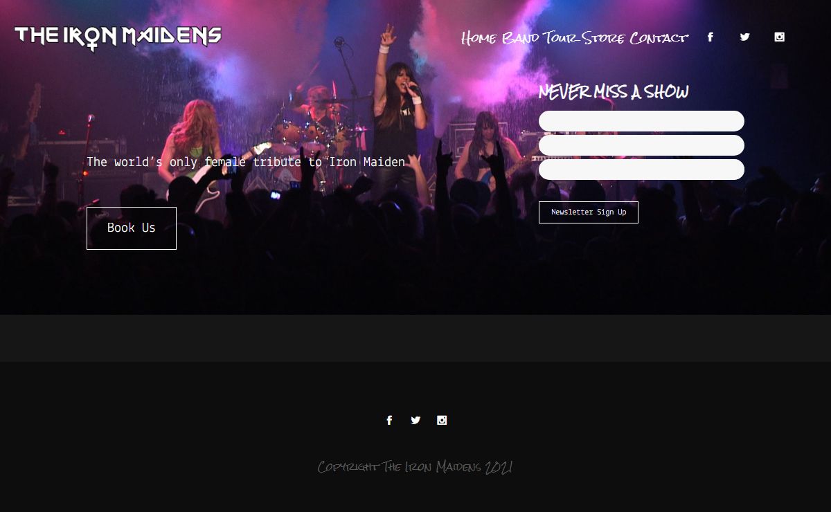 The Iron Maidens | Worlds only female tribute to The Iron Maidens