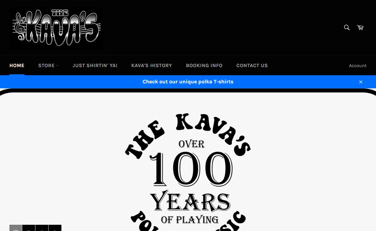 The Kava's Polish Band & Polka Gift Shop – The Kava's Husker Push