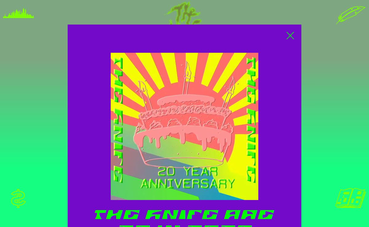 The Knife are 20 in 2020