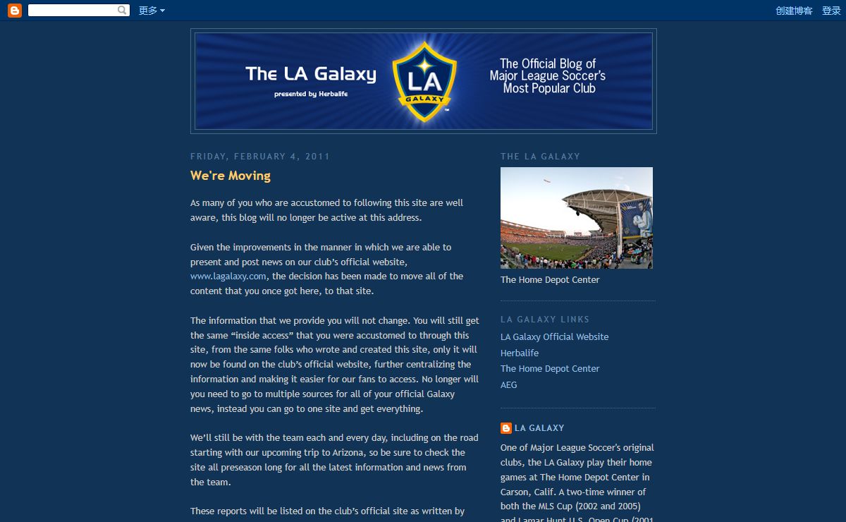 The LA Galaxy