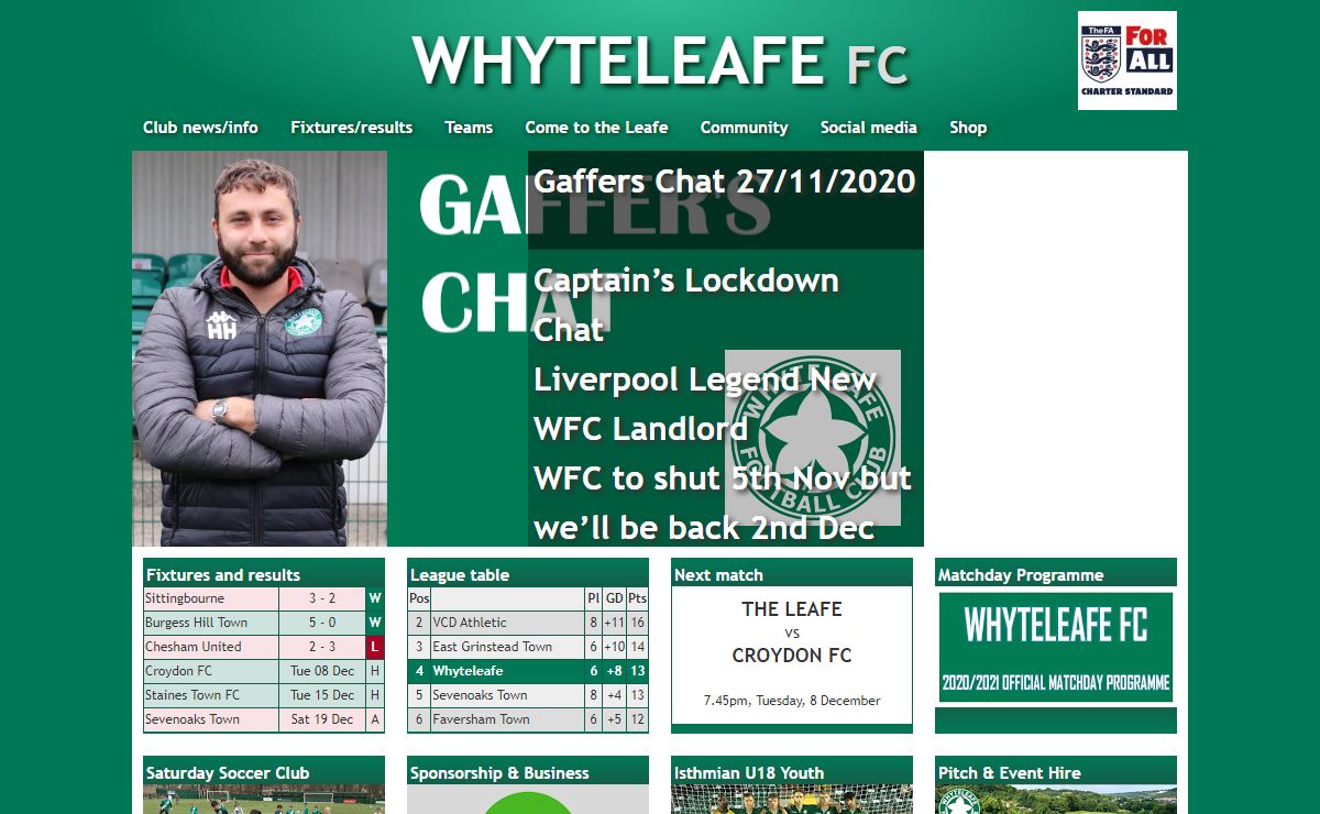 Whyteleafe Football Club - The Pride of East Surrey