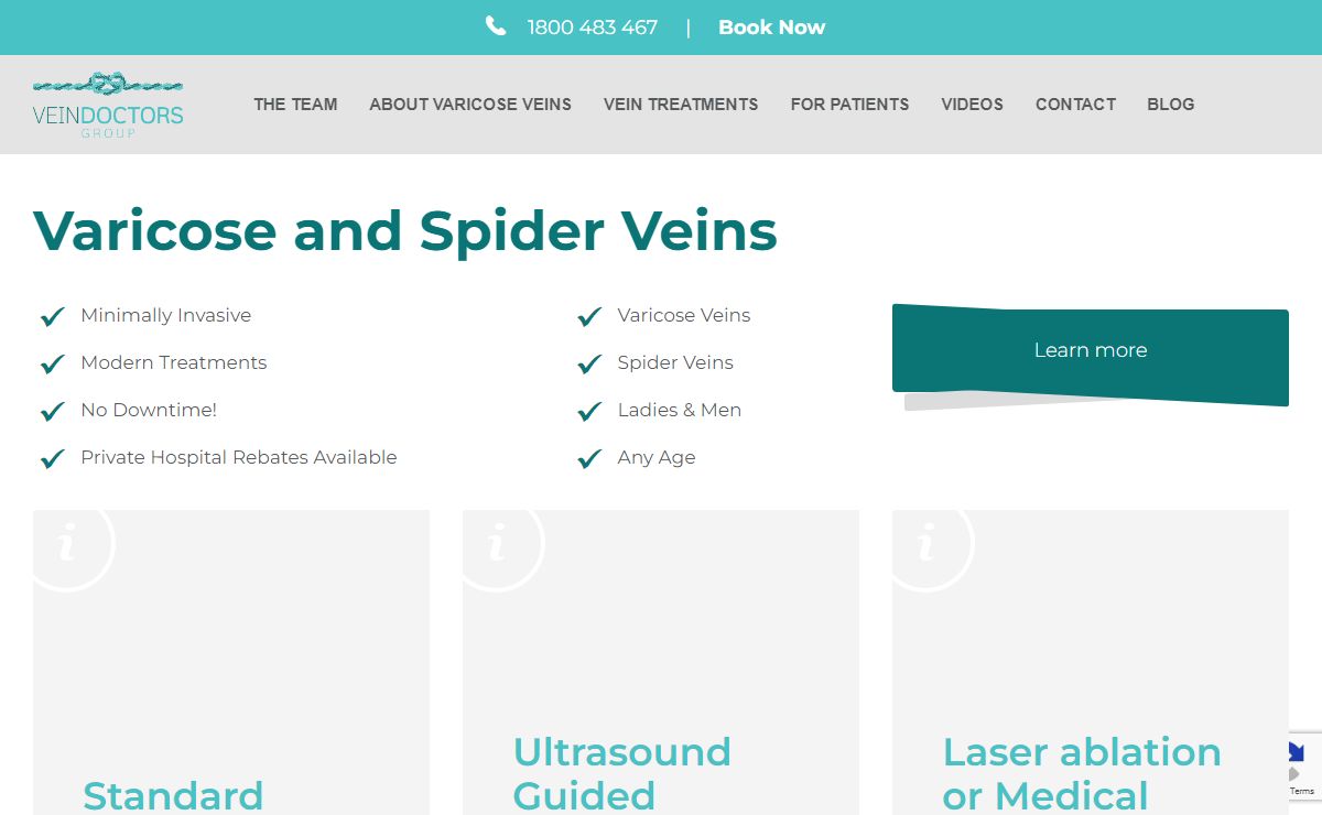 Varicose and Spider Veins, Varicose Vein Treatment, Laser Veins, Sclerotherapy, Medical Superglue - Vein Doctors Group