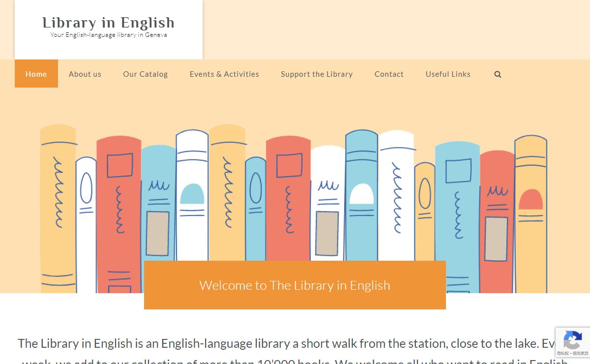 Library in English - English Books in Geneva
