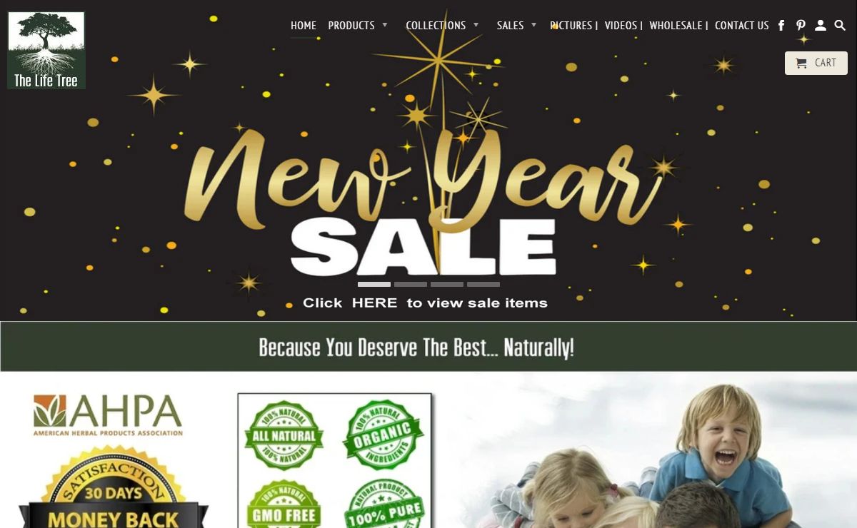 The Life Tree: Best-of-the-Best 100% Natural & Organic Health Products