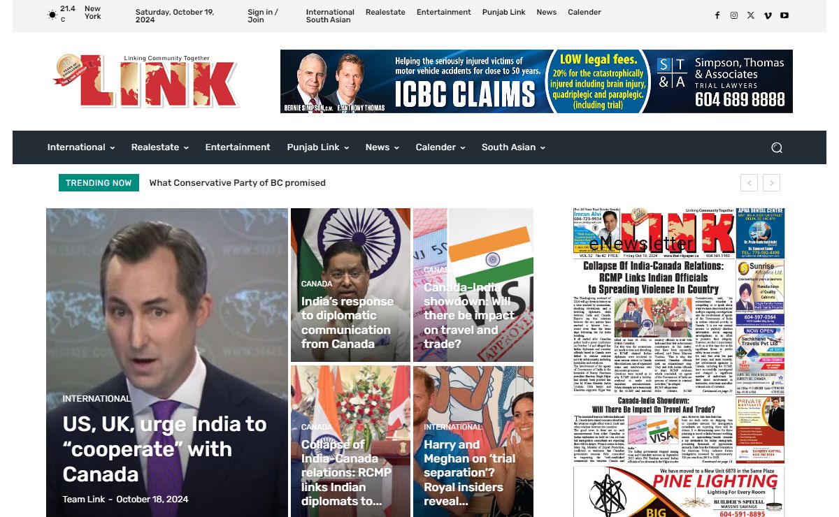 Home - Link Newspaper