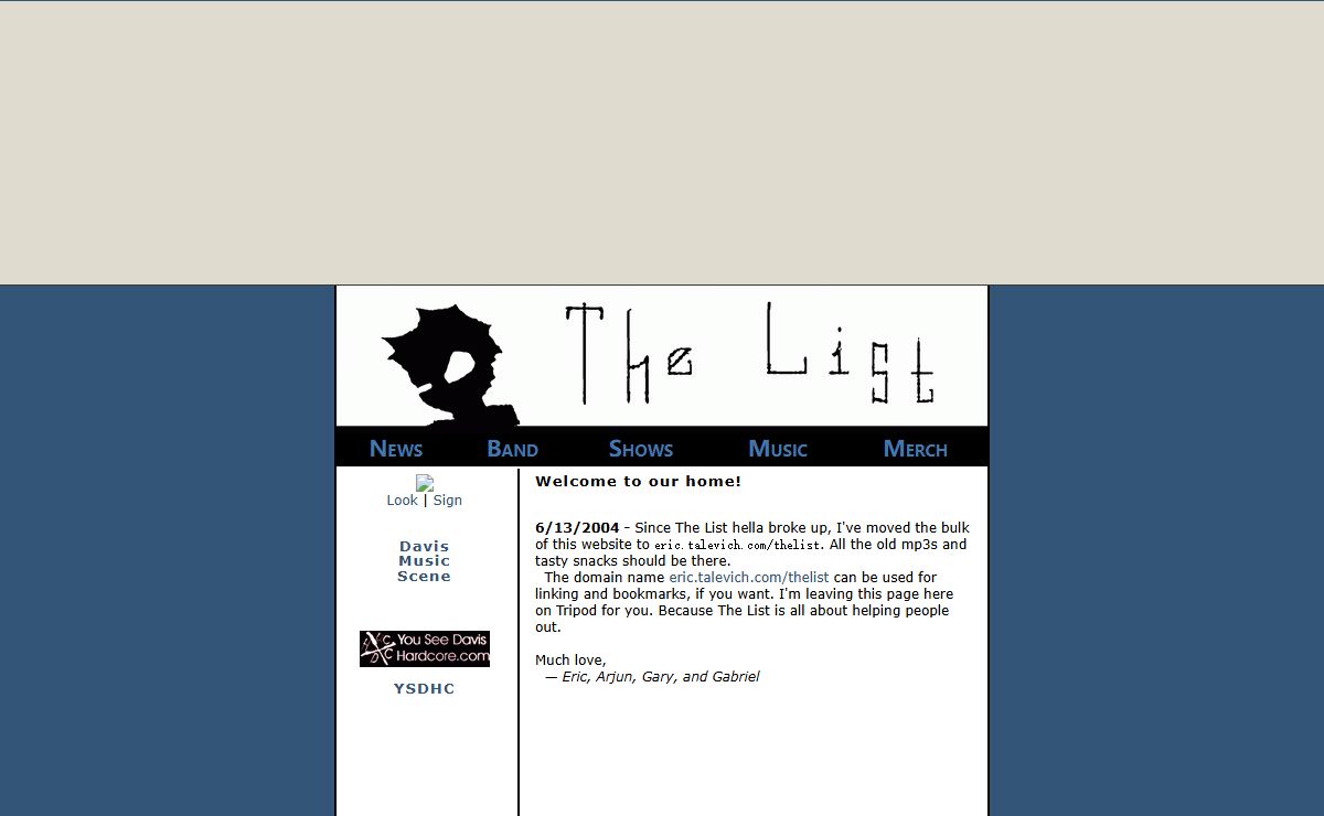 The List