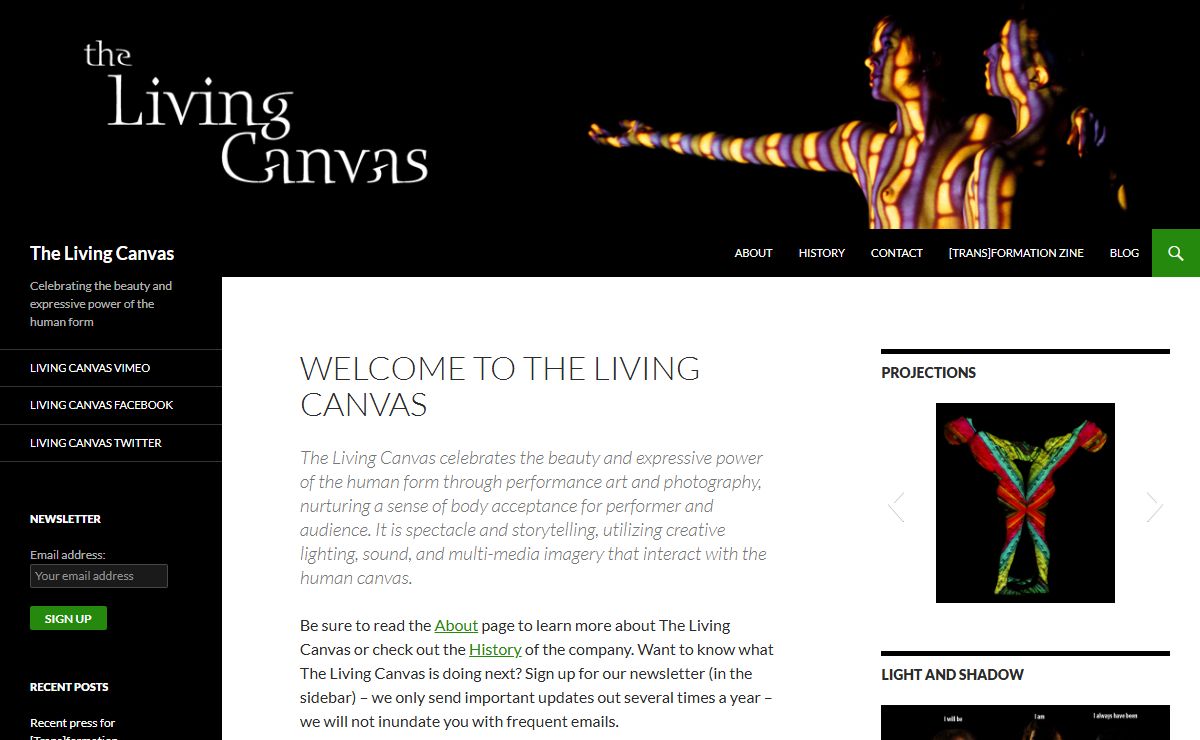 The Living Canvas | Celebrating the beauty and expressive power of the human form