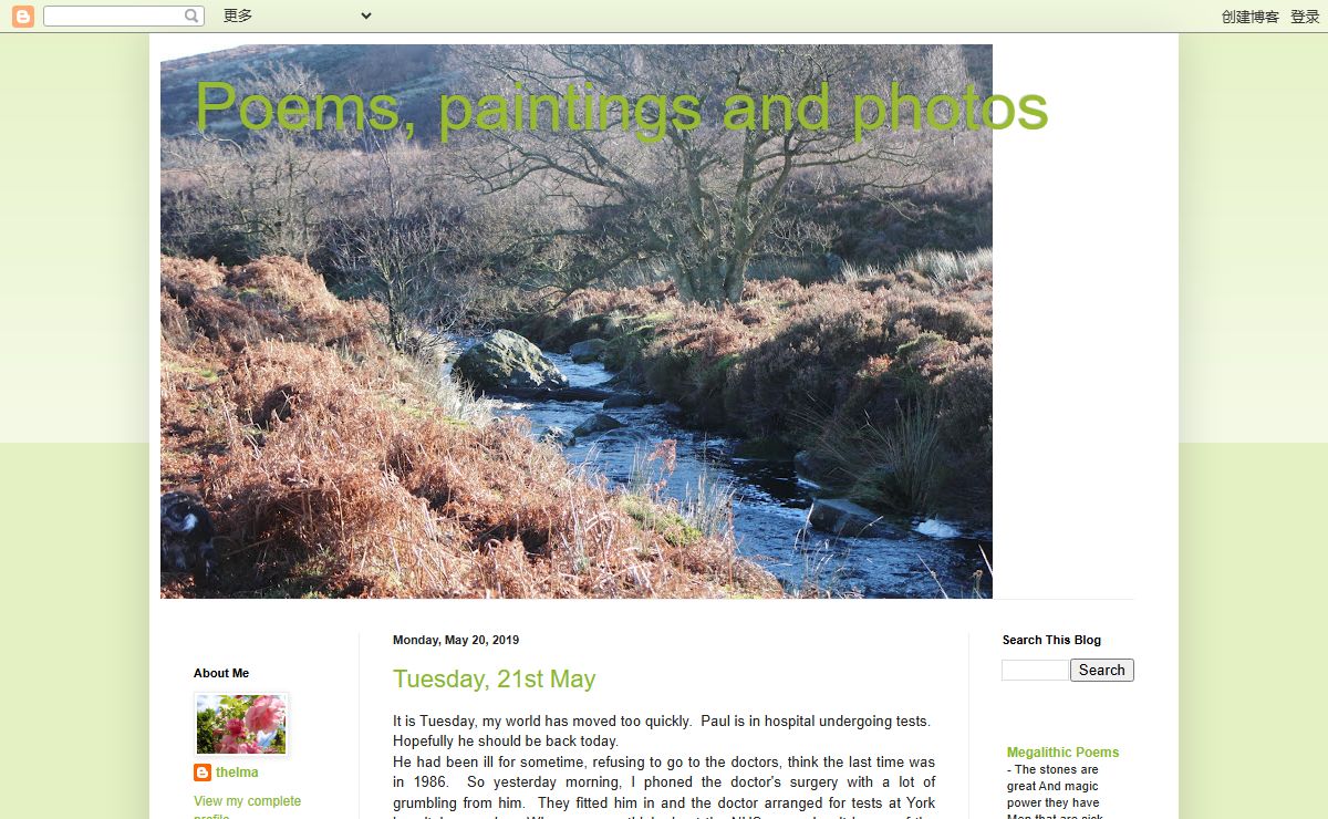 Poems, paintings and photos