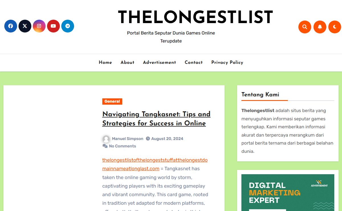 THELONGESTLIST - Portal Berita Seputar Dunia Games Online Terupdate