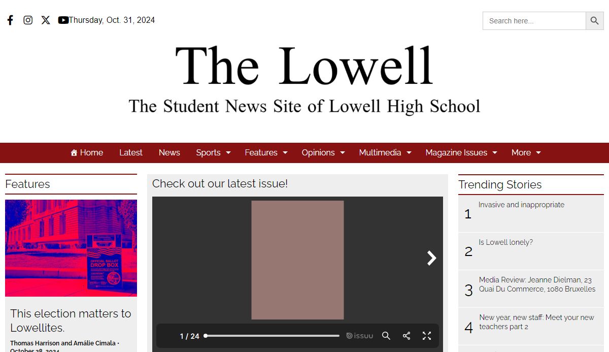 The Lowell – The Student News Site of Lowell High School