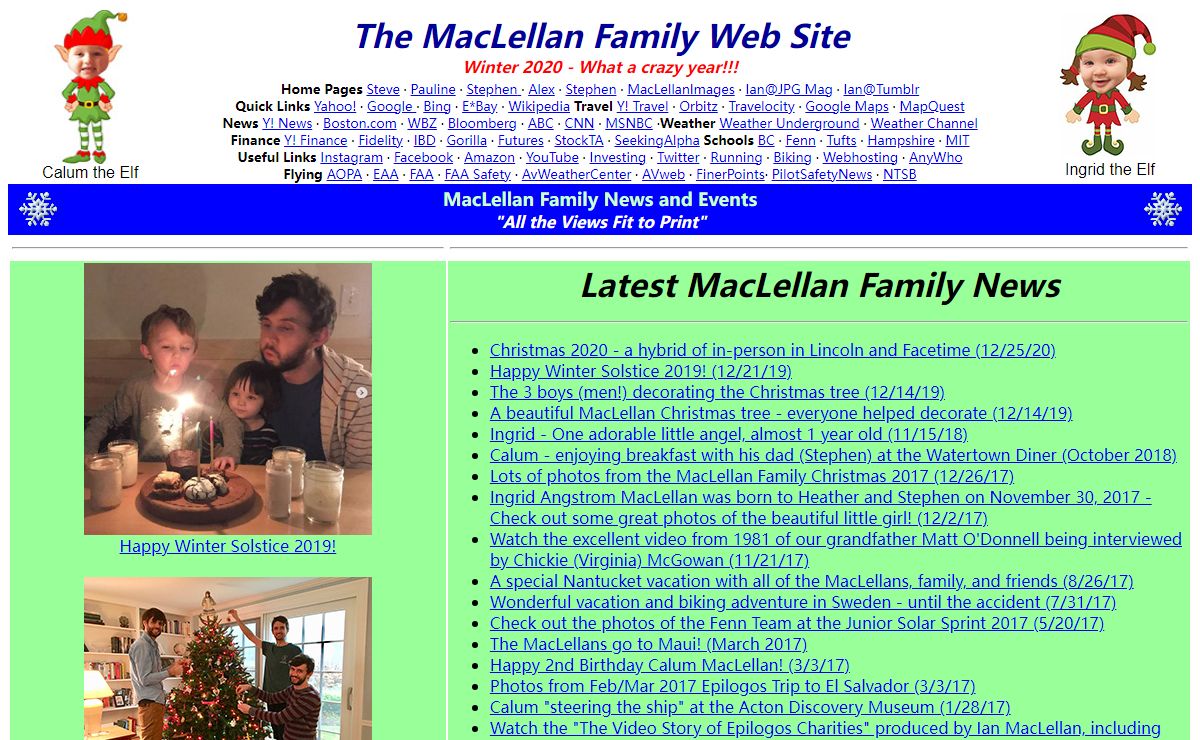 TheMacLellans.com Home Page
