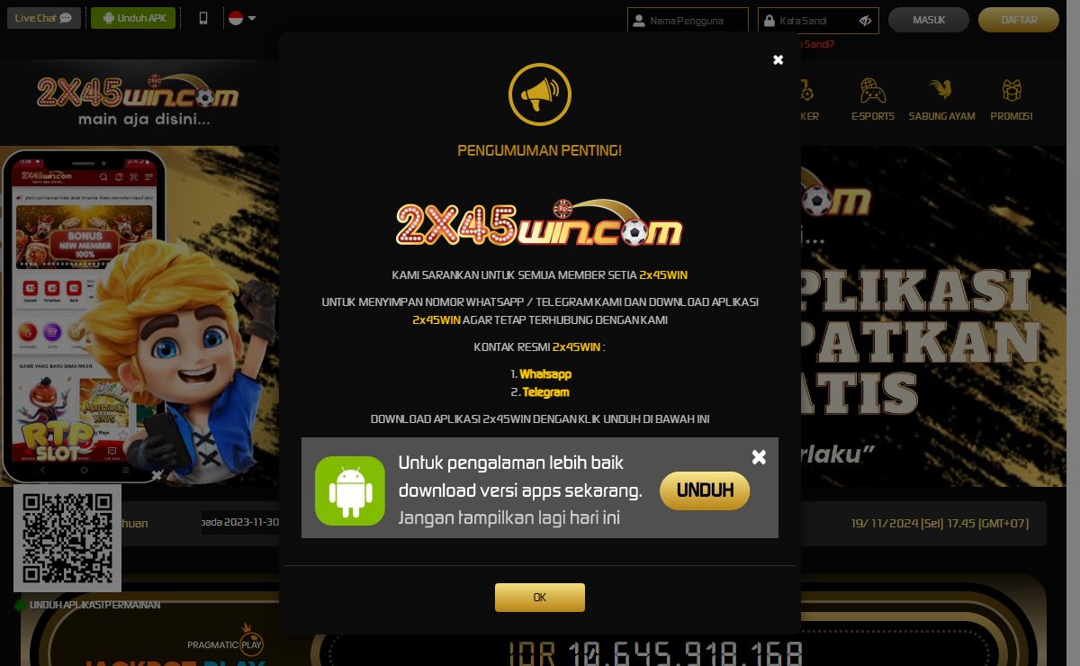 2x45win : Slot Online Gacor Hari Ini Dengan Link Slot88 Mudah Menang