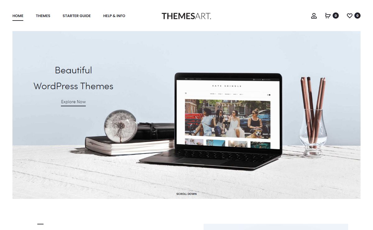 Themes Art: Feminine & Responsive Wordpress Themes