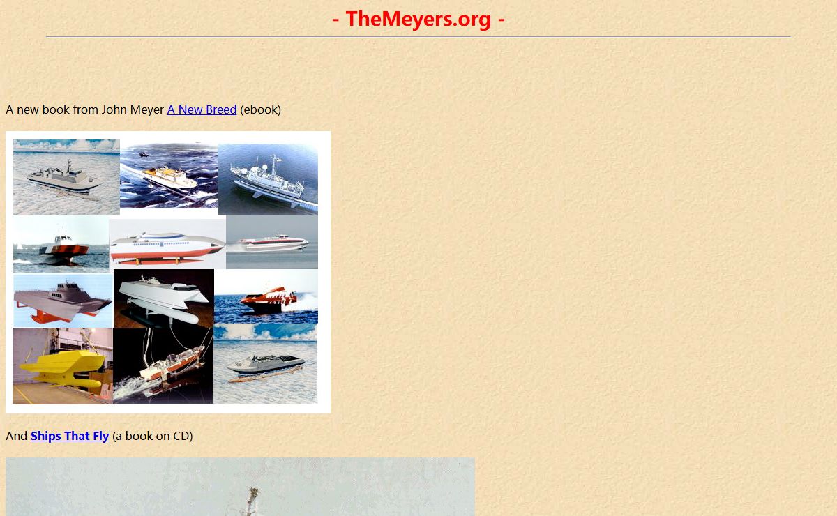 TheMeyers.org HomePage