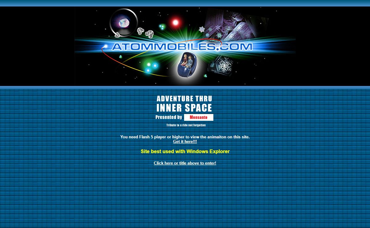 Welcome to Adventure Thru Inner Space Splash Intro