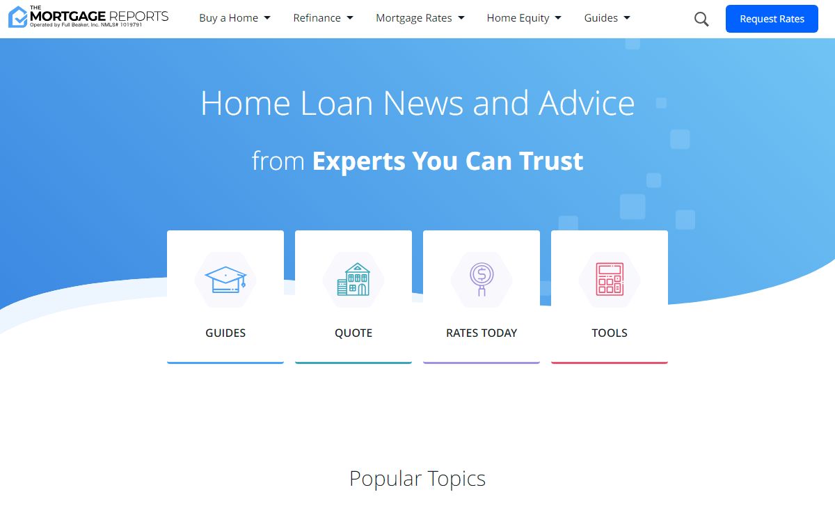 The Mortgage Reports: Mortgage Rates, News and Strategy