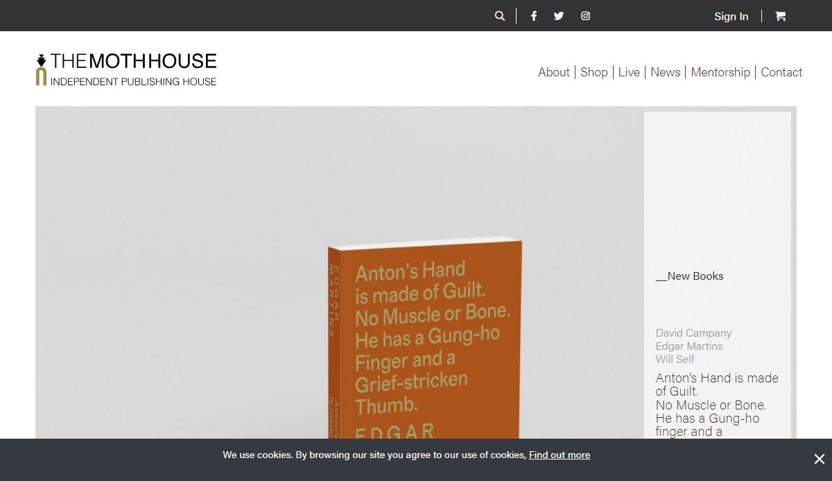 The Moth House – Independent Publishing House