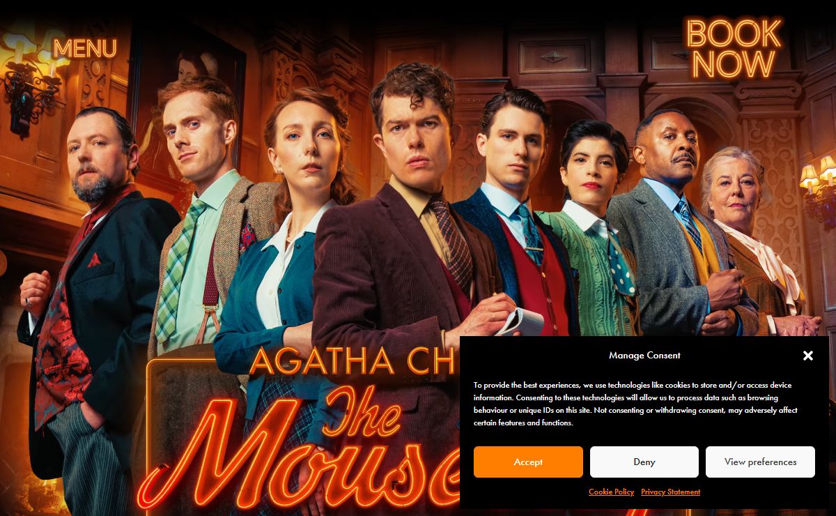 Agatha Christie's The Mousetrap - St. Martin's Theatre London