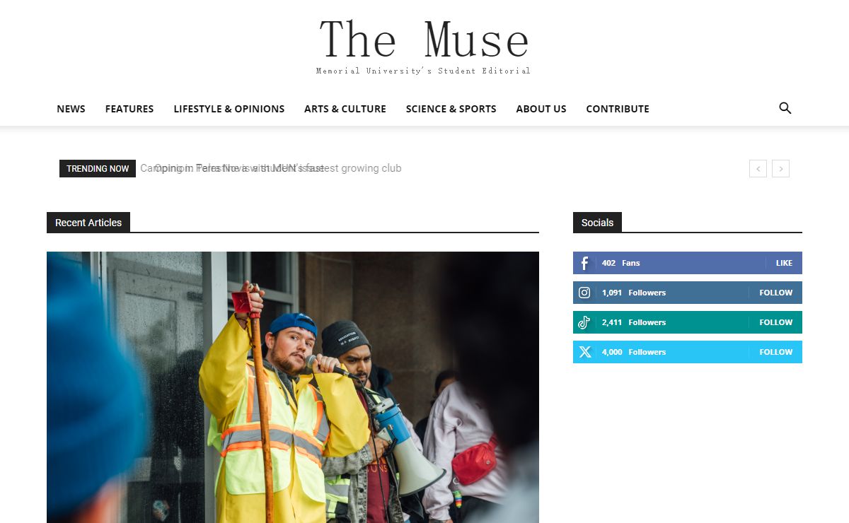 The Muse | Memorial University's Student Editorial