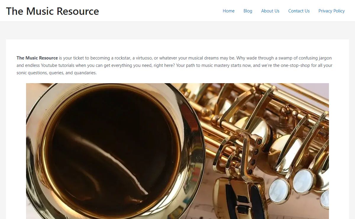 The Music Resource: Ultimate Guide to Instruments, Theory...