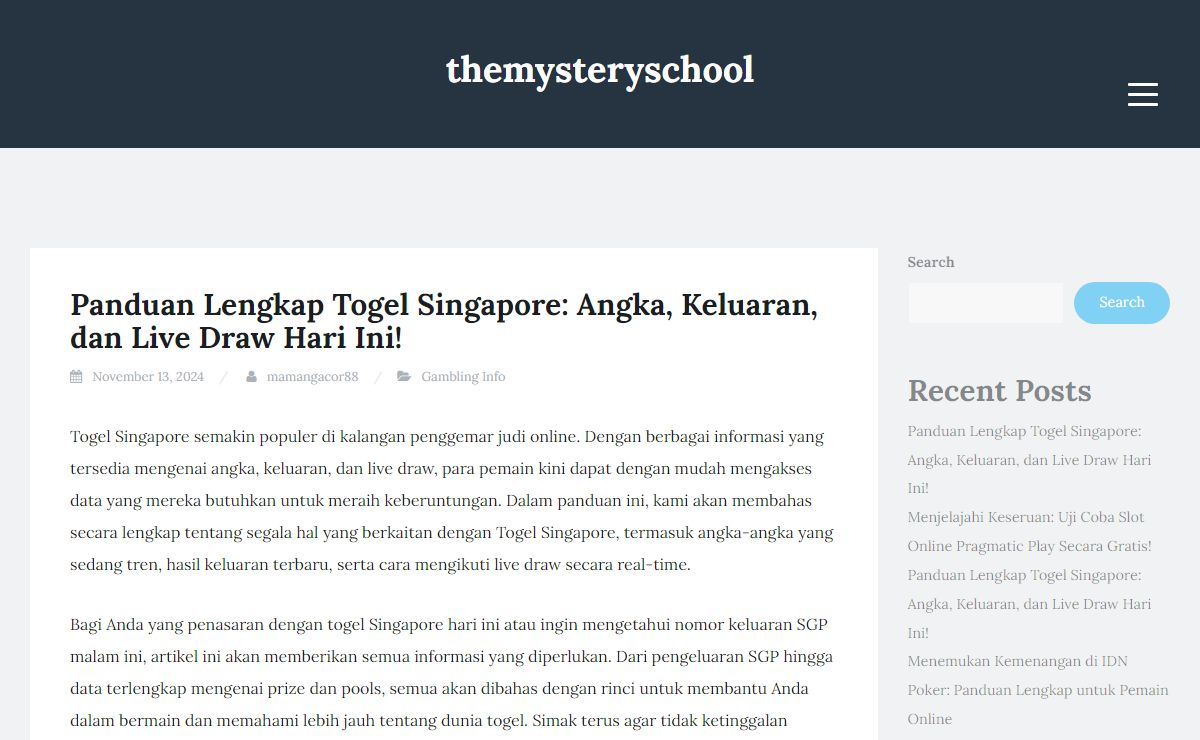 themysteryschool