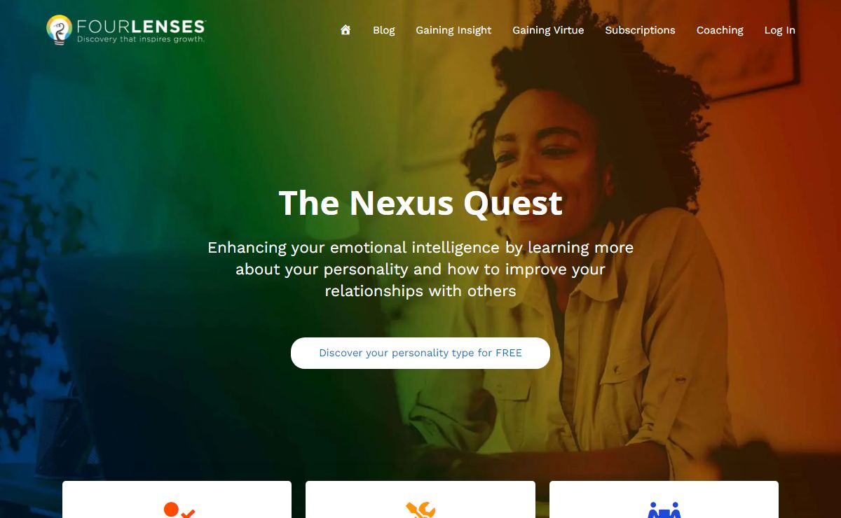 The Nexus Quest – An Insight/Four Lenses Website