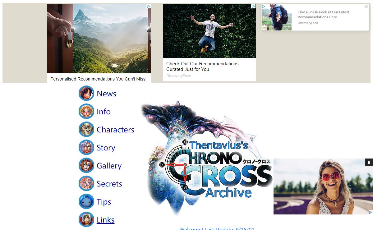 Thentavius's Chrono Cross Archive