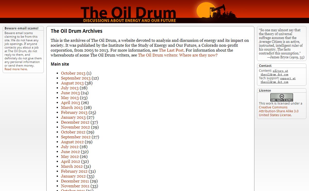 The Oil Drum | Discussions about Energy and Our Future