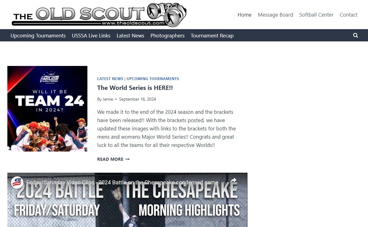 Home - TheOldScout.com